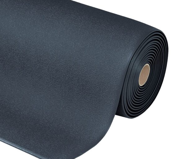 Cushion Stat™ 825 Notrax electro static discharge mats Black