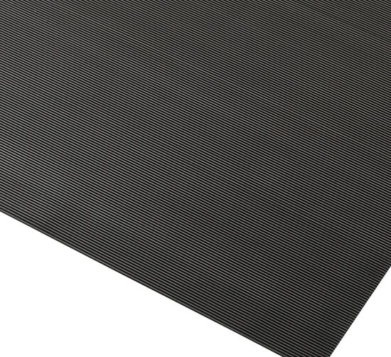 Rib ‘n’ Roll™ ESD 3 mm fine rib 754 Notrax electro static discharge mats Black