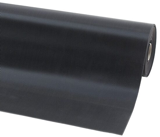 Rib ‘n’ Roll P3™ 3mm fine rib 757 Notrax runners Black