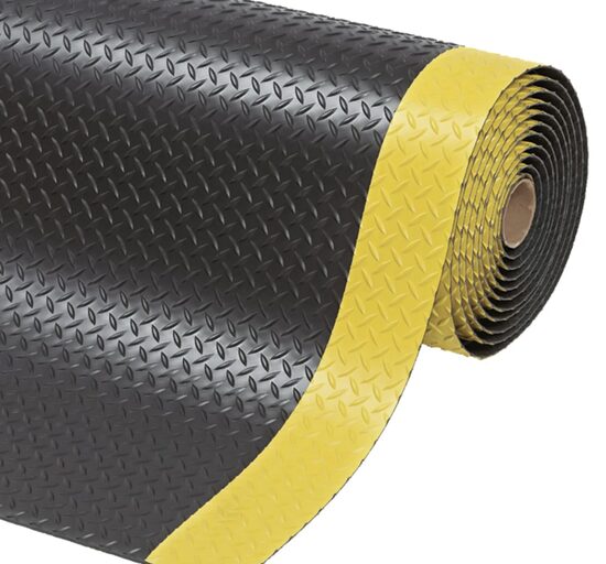 Saddle Trax® 979 Notrax anti-fatigue mat Black/Yellow