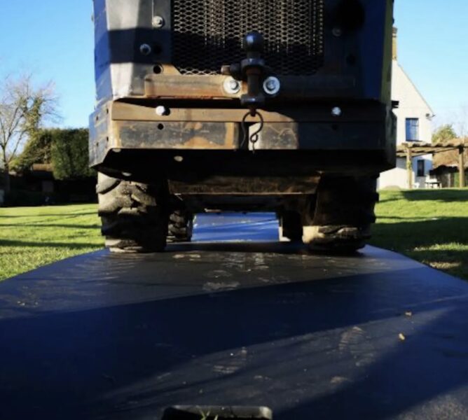 EuroMat® LT TTEML Checkers temporary ground protection mats